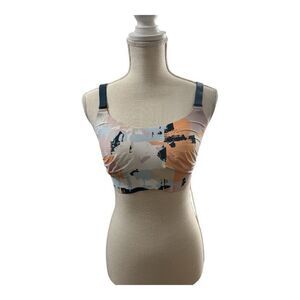 Knix Everyday  Evolution Wireless Unpadded Bra Size 7  Multicolor Adjustable Str